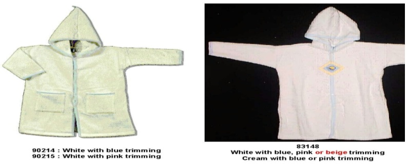 Picture of Recalled Childrens Bathrobes 