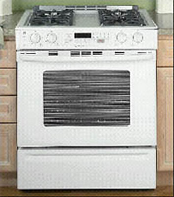 Picture of Recalled Gas Range