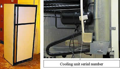 Picture of Recalled Refrigerator