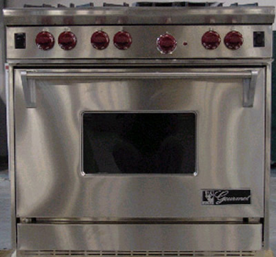 Picture of Recalled Gas Range