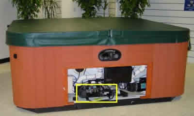 Picture of Recalled Spa Heater