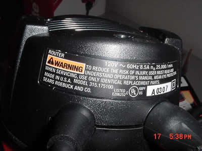 Picture of Recalled Router