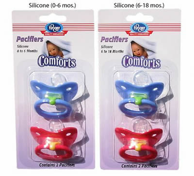 Picture of Recalled Pacifiers