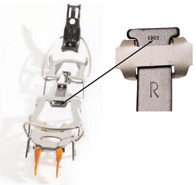 Picture of Recalled bionic Crampon
