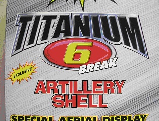 Back of Package of Recalled Fireworks