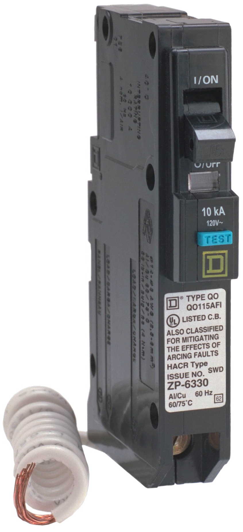 Picture of Recalled QOAFI CIRCUIT BREAKER