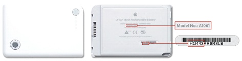 Picture of Recalled Battery