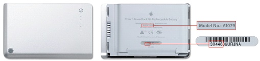 Picture of Recalled Battery