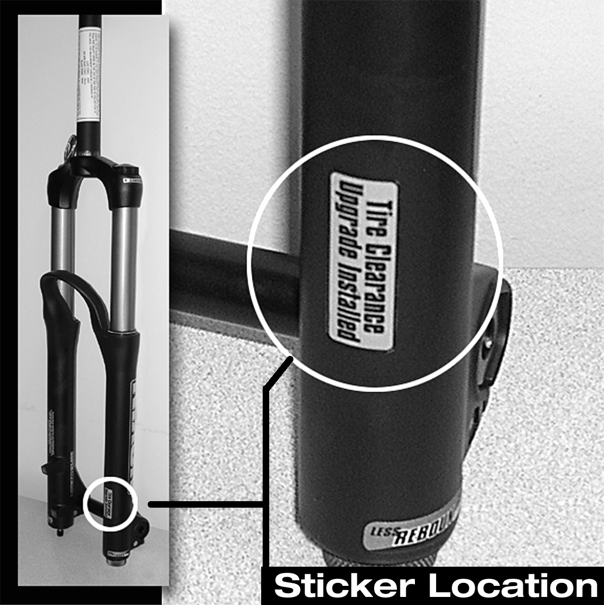 Picture of Recalled Bicycle Fork