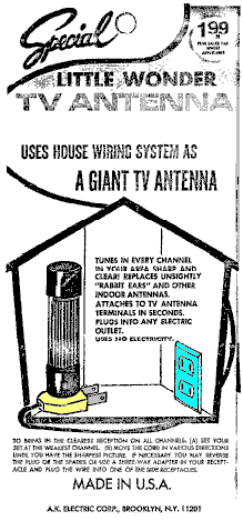 Little Wonder TV Antenna