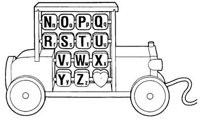 Wooden Toy Car