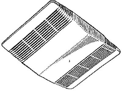 Ceiling Exhaust Fan and Light Unit