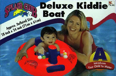 Inflatable Kiddie Boat