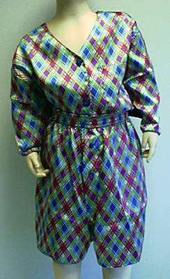 children's satin pajama set