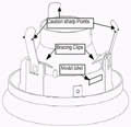 Drawing of Recessed Light