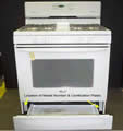 Picture of Recalled Gas Range