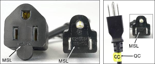 Picture of Recalled Extension Cord