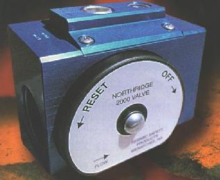 Picture of Recalled Gas Shut-Off Valve