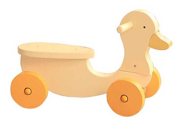 Picture of Wooden Ride-on Duck Toy