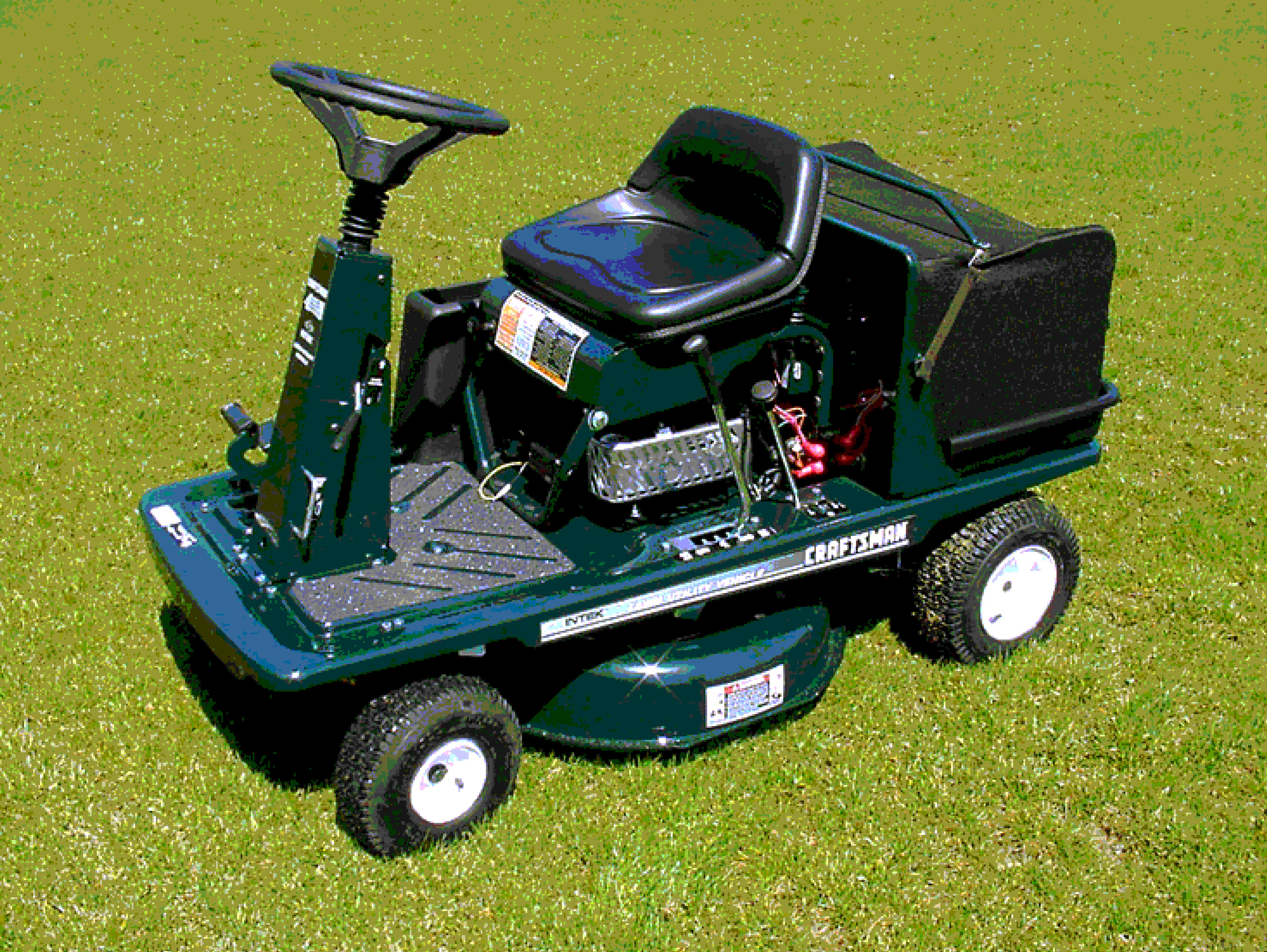 picture of recalled mower