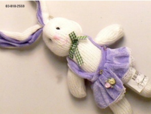 Picture of Recalled Stuffed Yarn Bunny