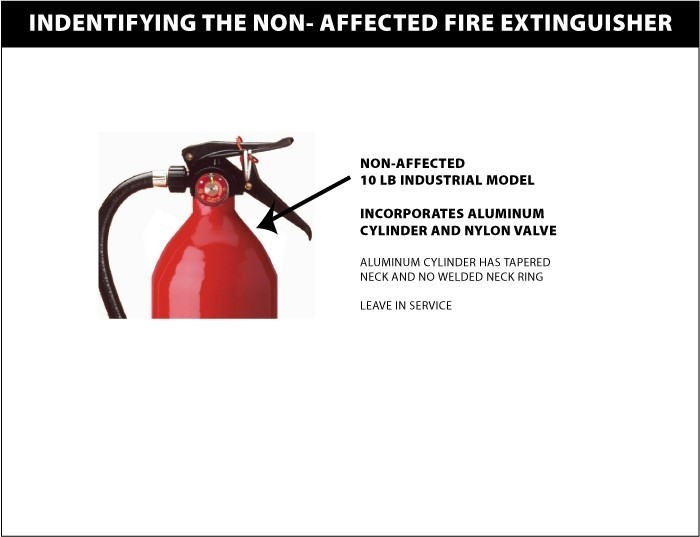 Picture of Recalled Fire Extinguishers