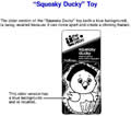 Squeaky Duck Toy