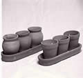 Terra Cotta Candle Set