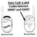 Date Code Label on Safety 1st Monitors