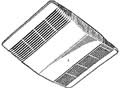 Ceiling Exhaust Fan and Light Unit